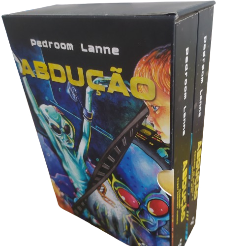 ABDUÇÃO BOX COM 2 LIVROS + TERCEIRO LIVRO DA SÉRIE AVULSO + LIVRO ALIEN + DVD FILME BRINDE