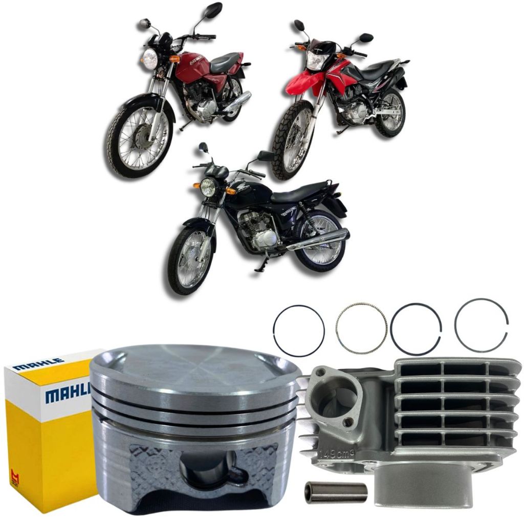 Kit Cilindro Motor Cg 150 Fan Titan Job Cargo Sport - Spare Parts and Accessories for Vehicles