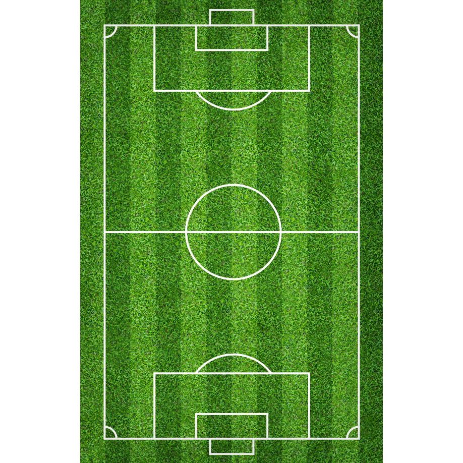 PAINEL DE FESTA TEMA CAMPO DE FUTEBOL - ROMANO OU VERTICAL 200x100 EM TECIDO SUBLIMADO