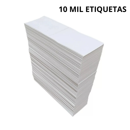 Etiqueta Térmica Resma com 10 MIL Unidades com Serrilha a Pronta Entrega em Oferta na Shopee
