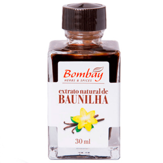 Extrato Natural De Baunilha Bombay 30ml em Oferta na Shopee