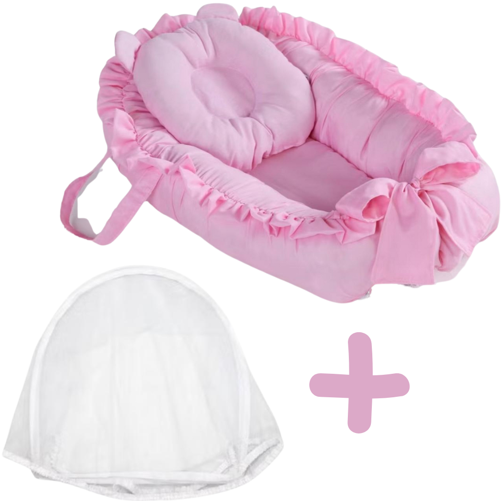 Kit Ninho Redutor Berço com Mosquiteiro