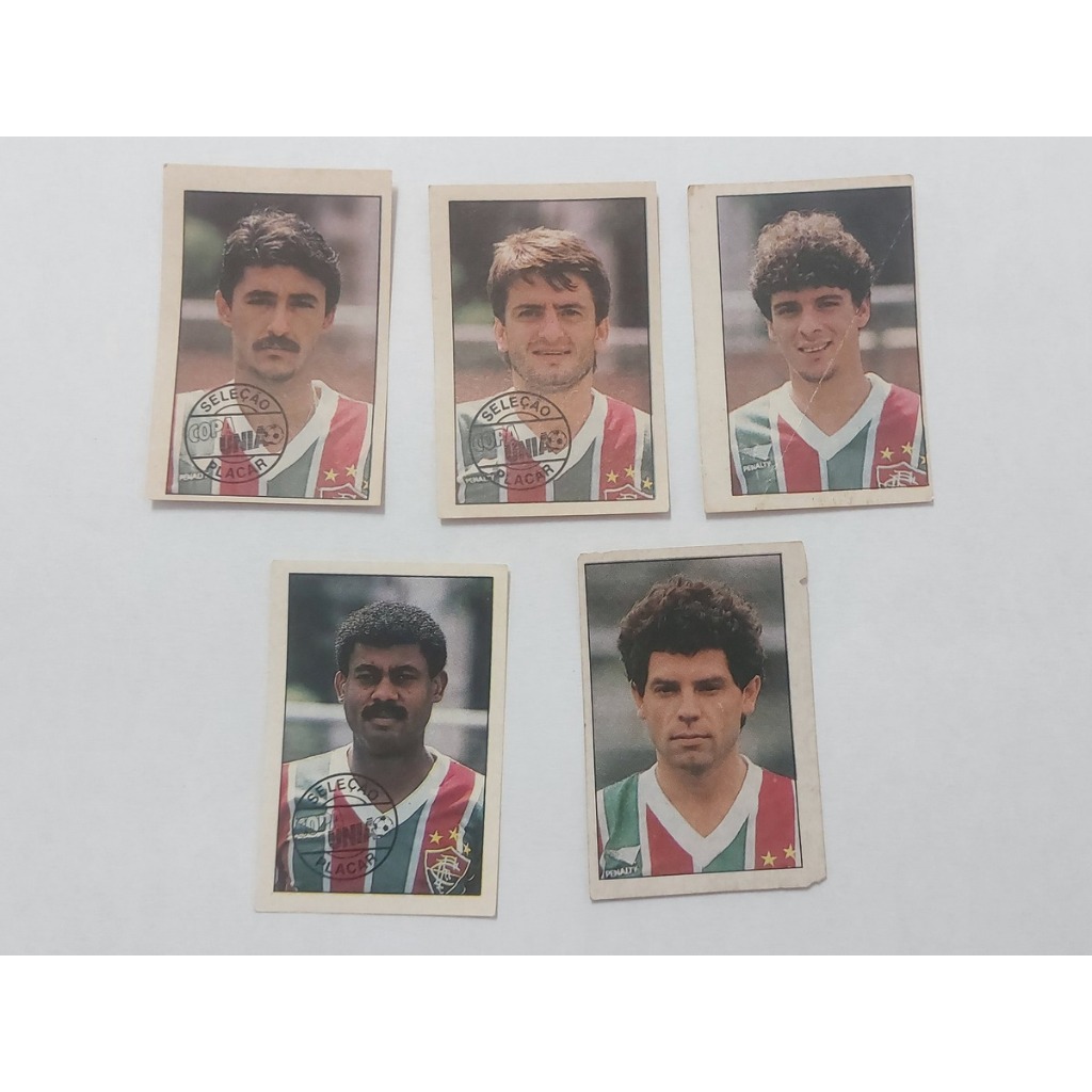 Lote Figurinhas Do Fluminense Copa União De 1987 (c/ Washington)