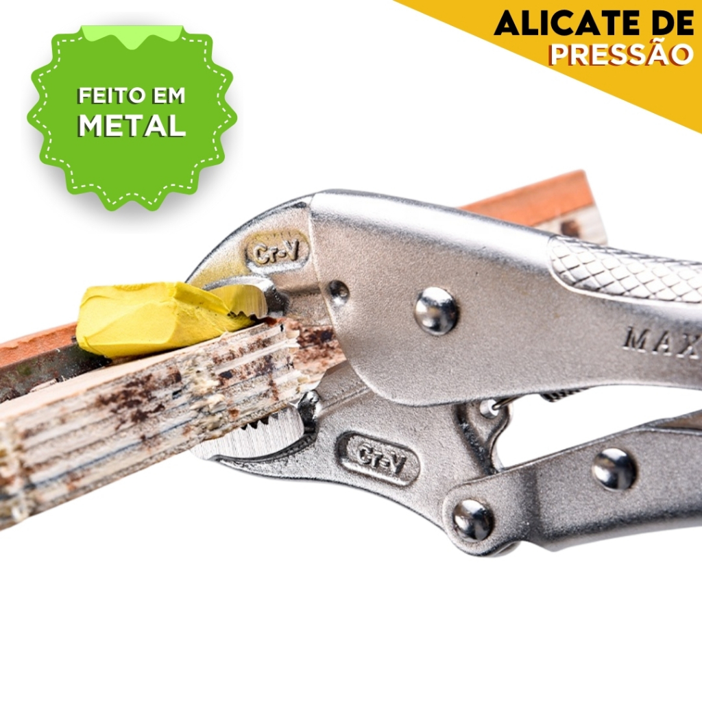 Alicate De Pressão 10 Polegadas Curvo Mordente - NL