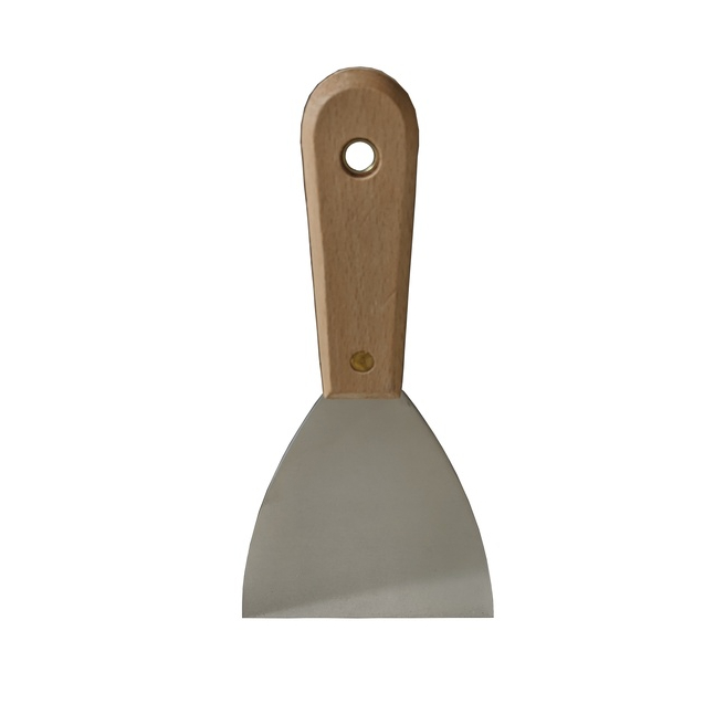 Espátula em Aço Cromado para Gesseiro e Pedreiro de 4"/10cm