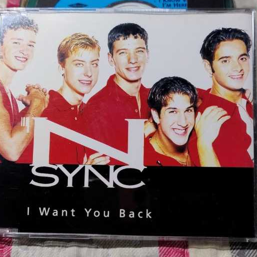CD NSYNC "I WANT YOU BACK" CD SINGLE EUROPE 1996 N-SYNC