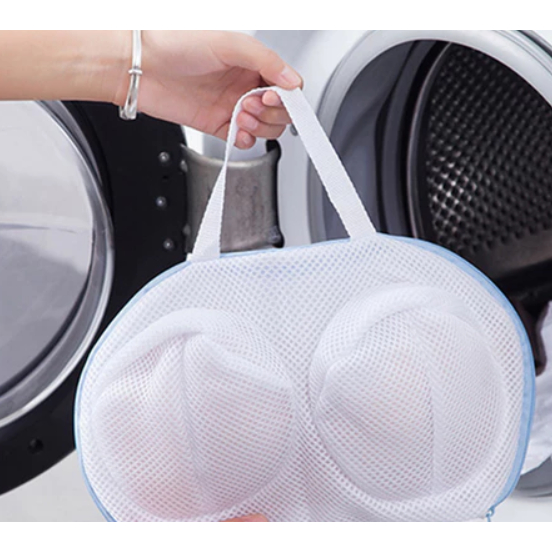 Saco Protetor para Roupa Delicada - Especial Sutiã Saco Anti-Deformação De Malha Limpeza Interior Lavanderia