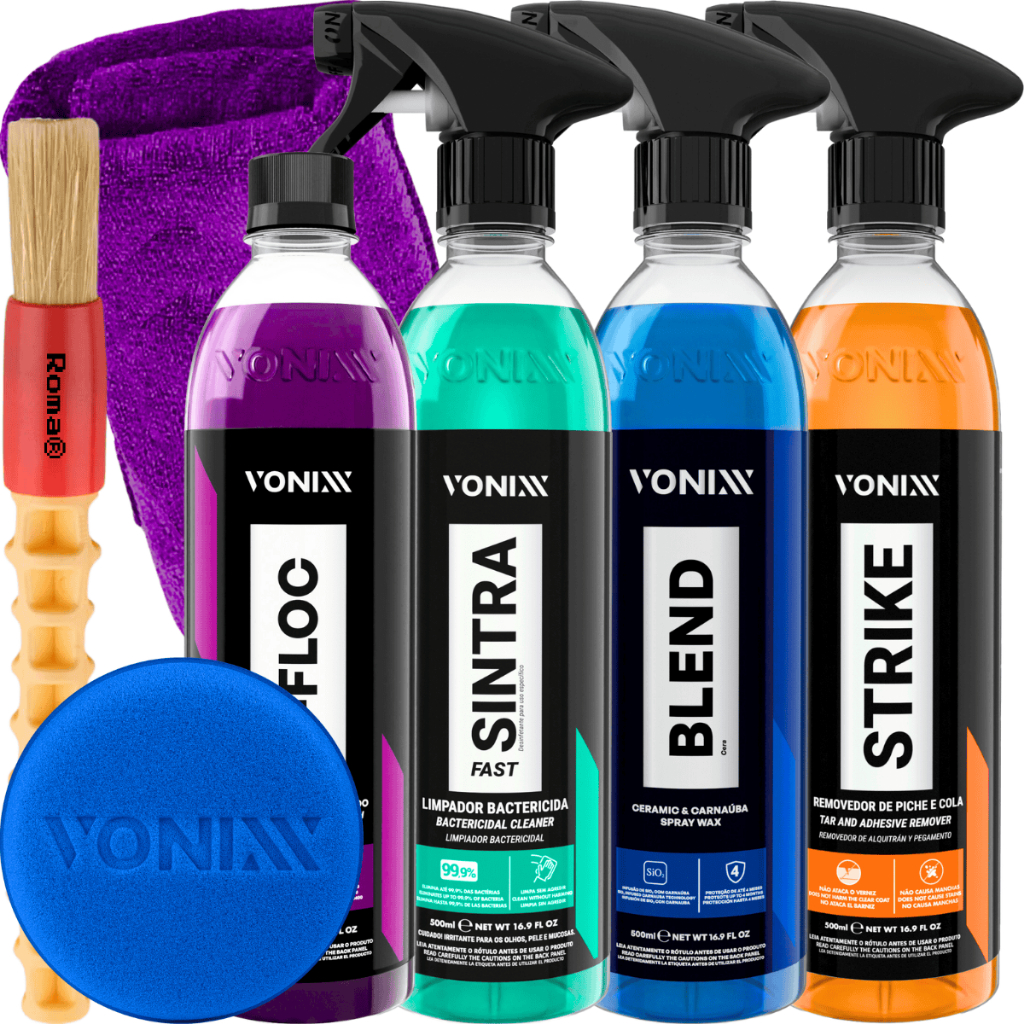 Kit Automotivo Lavagem V-Floc Sintra Blend Strike Vonixx em Oferta na Shopee