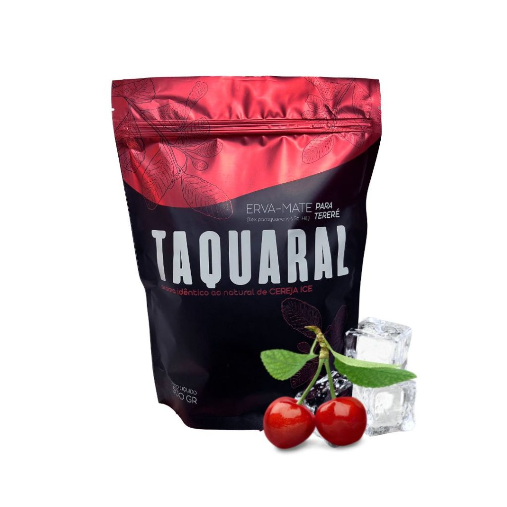 Tereré Cereja Ice - Erva-Mate Taquaral 500g