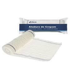 ATADURA DE CREPOM 13 FIOS CM2 MEDIDA 10CM POR 1,8M-NEVE - COM 12 UNIDADES