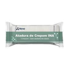 ATADURA DE CREPOM 13 FIOS CM2 MEDIDA 20CM POR 1,8M-NEVE VERDE - COM 12 UNIDADES