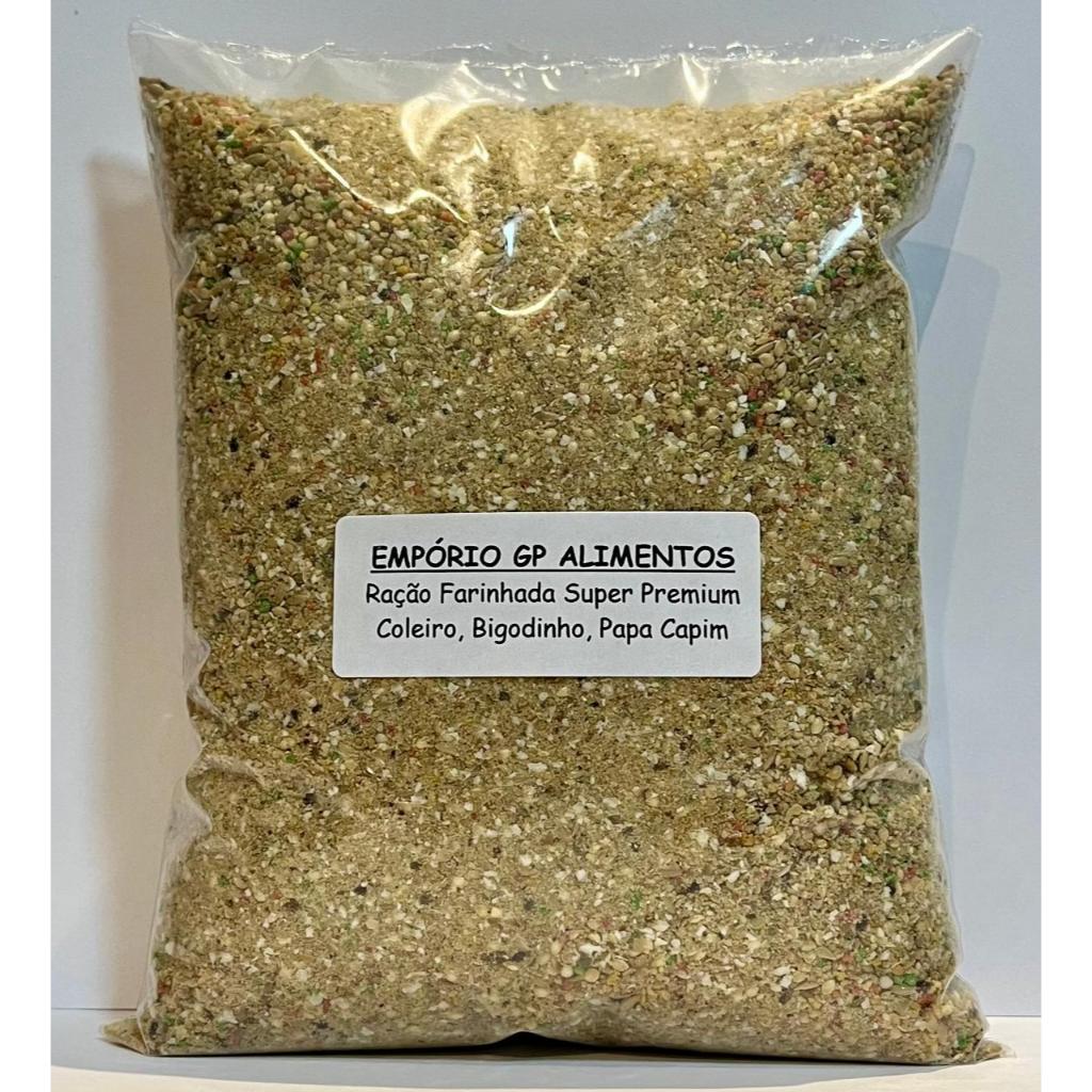 Ração Farinhada Super Premium Para Coleiro - 1kg