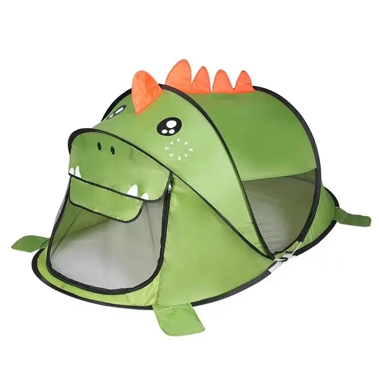 Barraca Dino 3D - Auto Montável Anti Alérgico - Anti Mosquito - 182cm - Poliéster Ecológico Inmetro em Oferta na Shopee