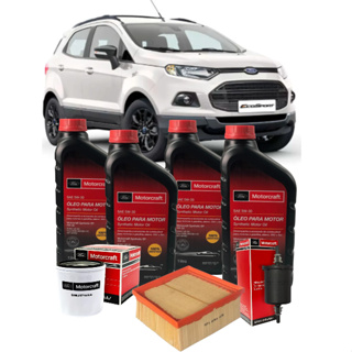 Kit Revisão Ecosport 2.0 2012 em diante 5w30 FORD Motorcraft Filtro Óleo, Filtro de ar e Combustível em Oferta na Shopee