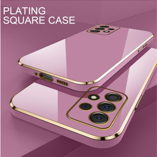 Kelly Capas Capinha Borda Dourada para Samsung A02,A12,A22,A32,A52,A72,A03,A13,A23,A53,A73 em Oferta na Shopee