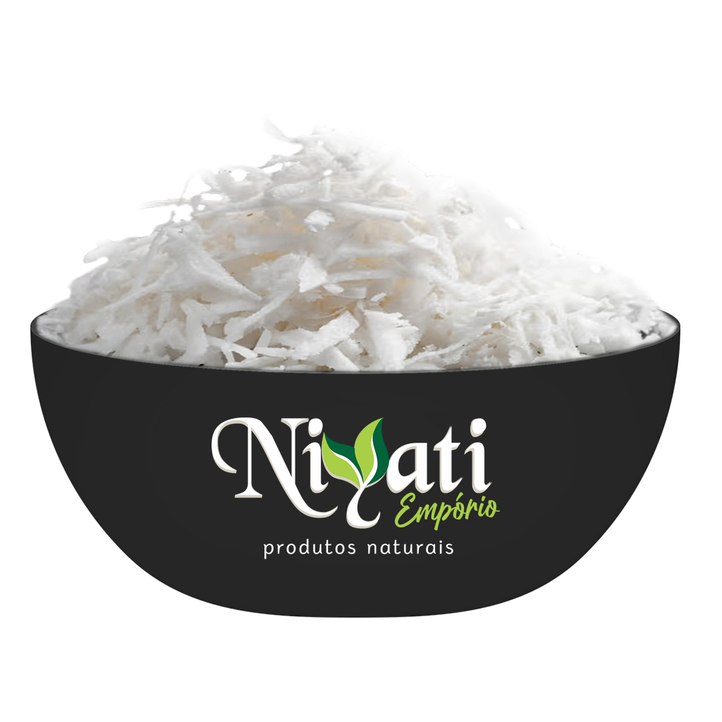 Coco Ralado em Flocos Grossos SEM Açucar Branquinho 1Kg em Oferta na Shopee
