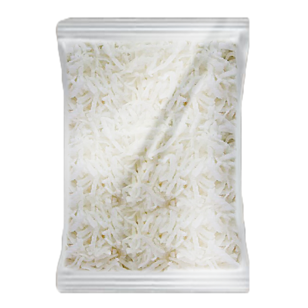Coco Ralado em Flocos Grossos SEM Açucar Branquinho 1Kg
