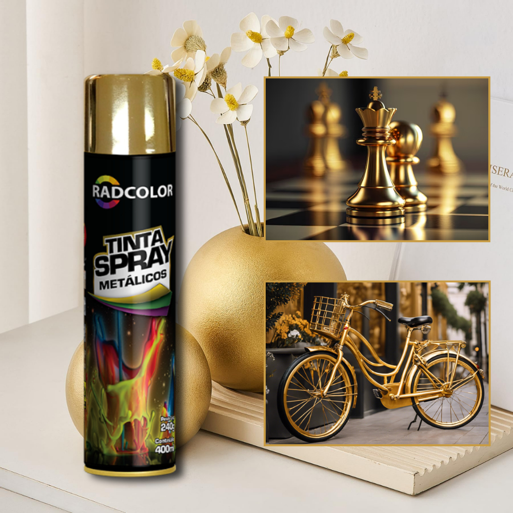 Spray Dourado Metalico: Onde Comprar | BuscaProdutos