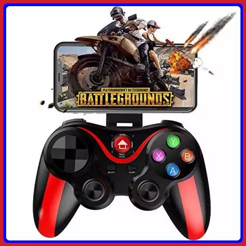 Controle de jogo Joystick com suporte Bluetooth Universal para Celular Tablet Android Ipad cabo usb
