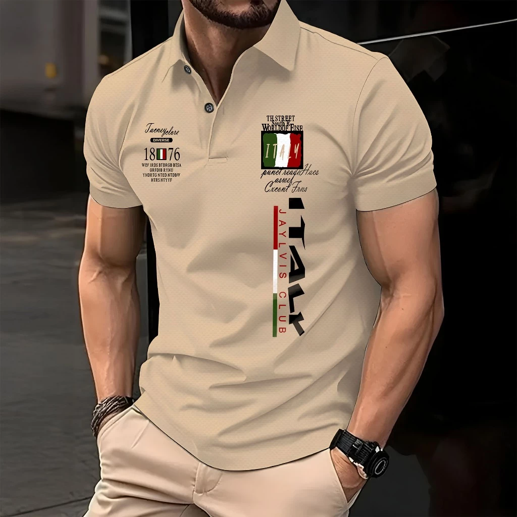 Camisa Polo Italy 1976 Manfinity Piquet — imagem 1