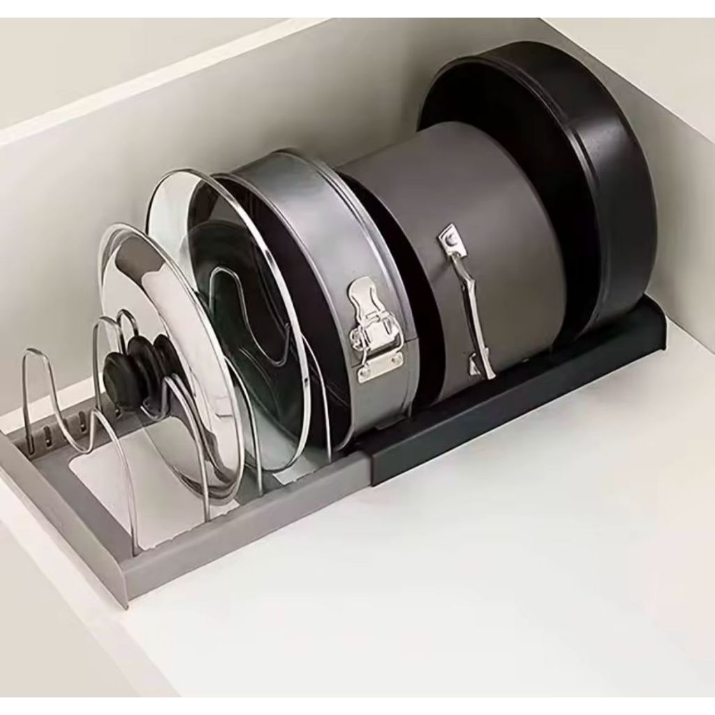 Suporte Organizador Expansível Cozinha Escorredor De Pratos Panelas Tampas Envio Rápido! em Oferta na Shopee