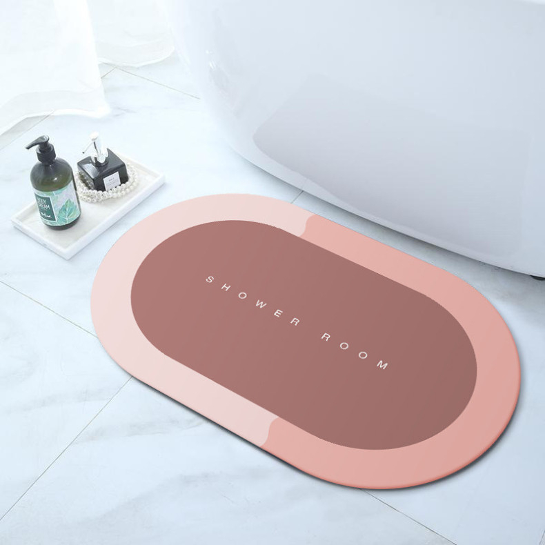 Kit Tapetes De Secagem Rápida Em Microfibra Antiderrapante