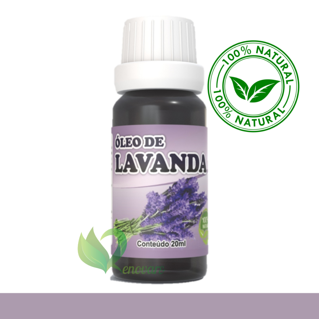 Óleo de Lavanda - 100% vegetal, natural e vegano
