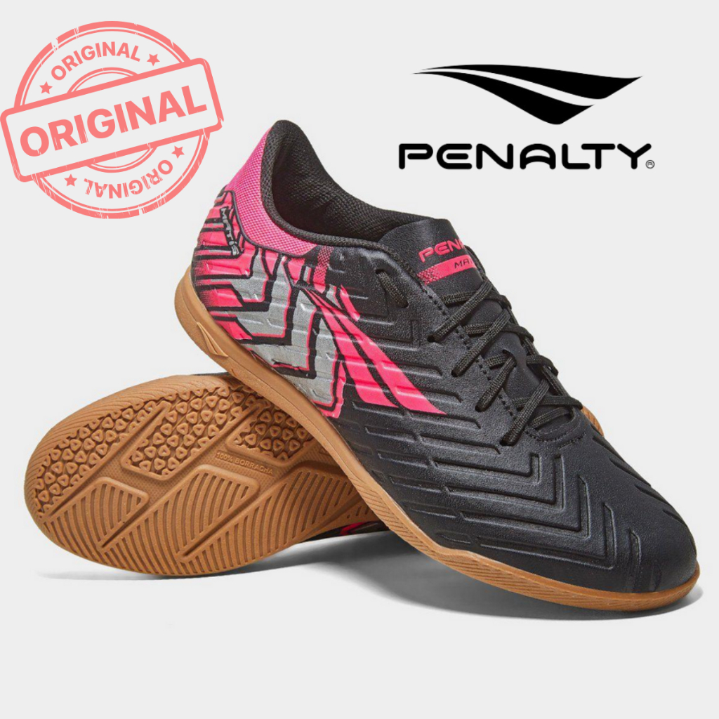 Chuteira Futsal Rosa Preto Penalty Matis Y-3 Original
