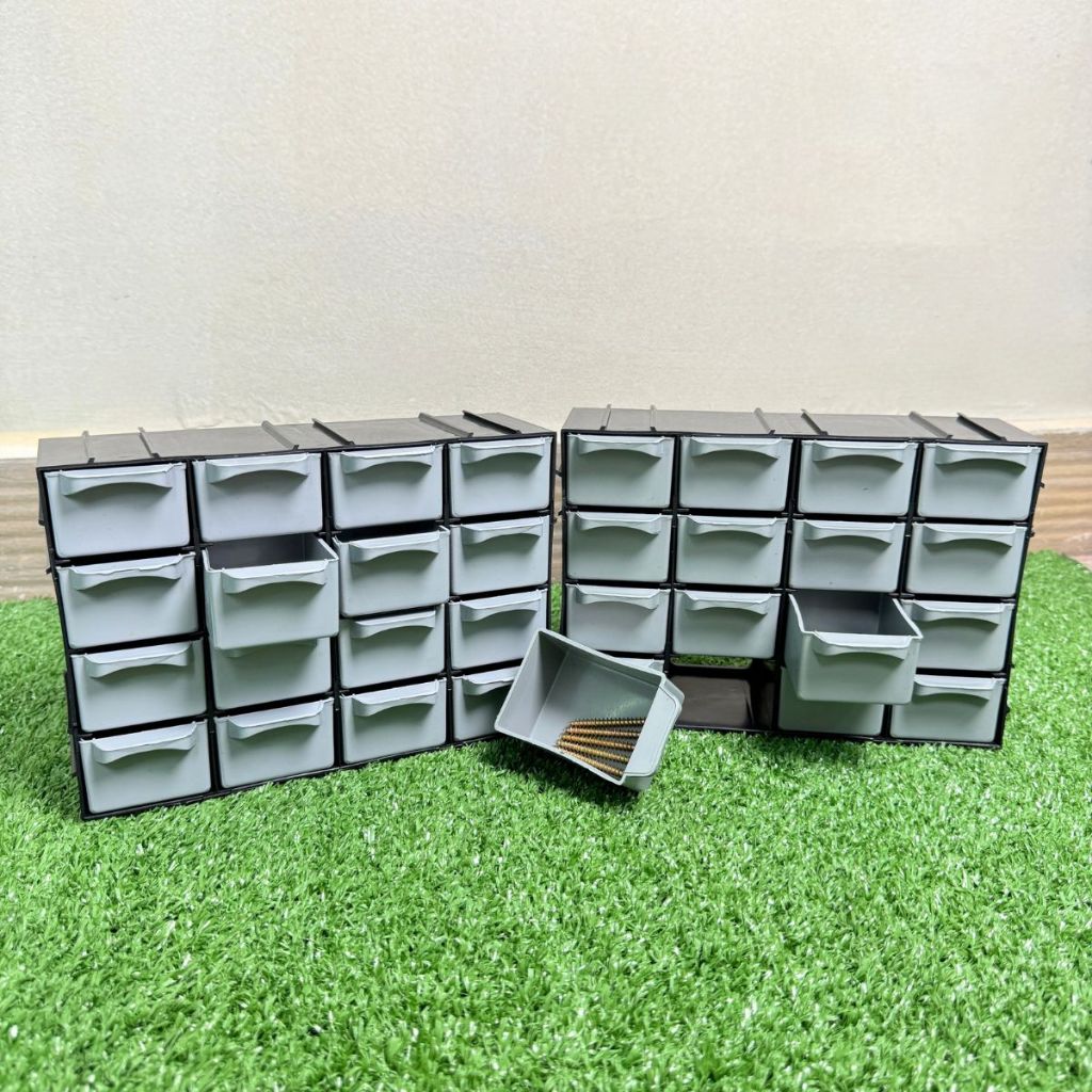 Gaveteiros Organizadores 32 Gavetas Para Peças Pequenas em Oferta na Shopee