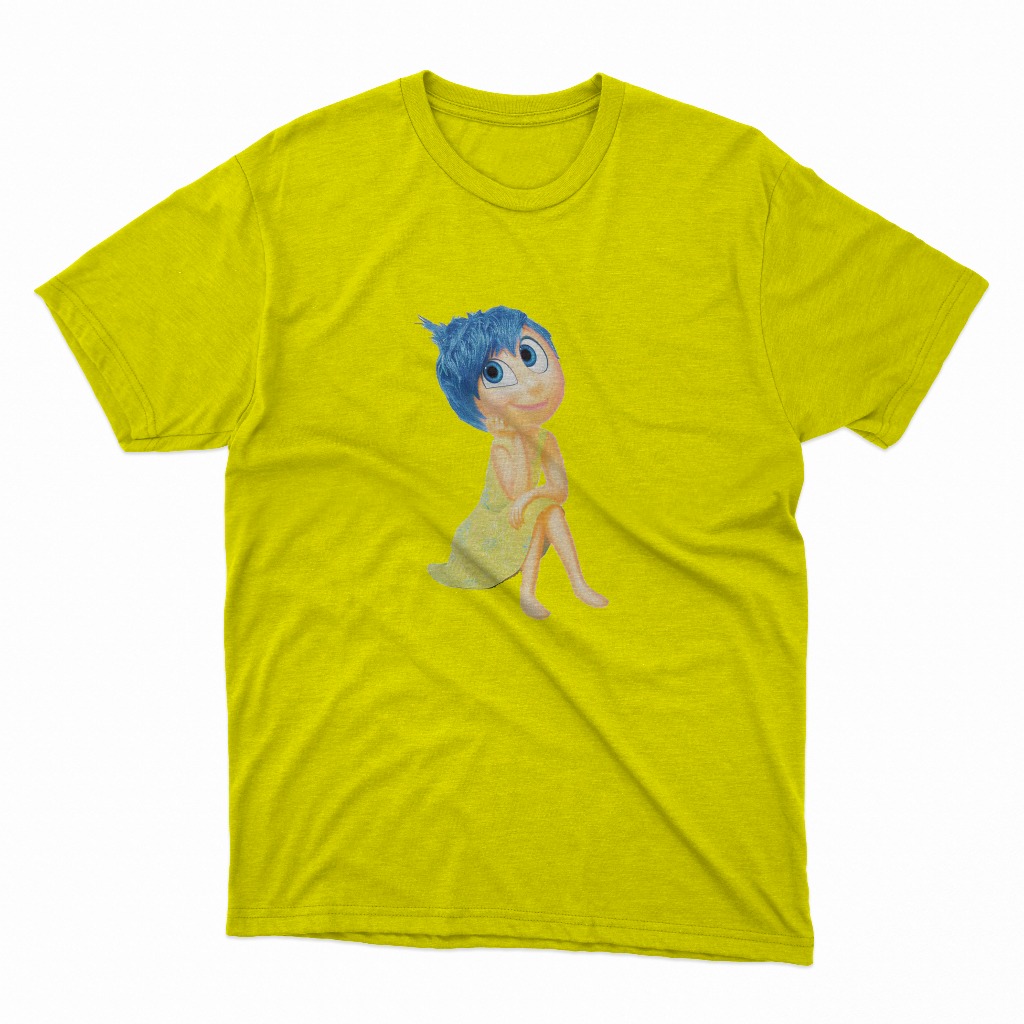 Camiseta Unissex Estampada Divertidamente 2 Disney Emoções Corpo 100% Algodão Adulto Infantil Juvenil