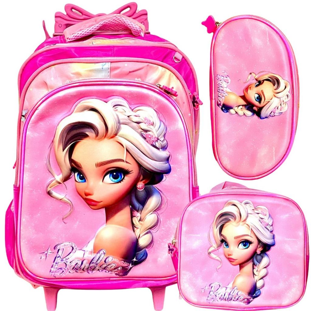 Mochila da Barbie de Rodinha com Lancheira: Onde Comprar | BuscaProdutos