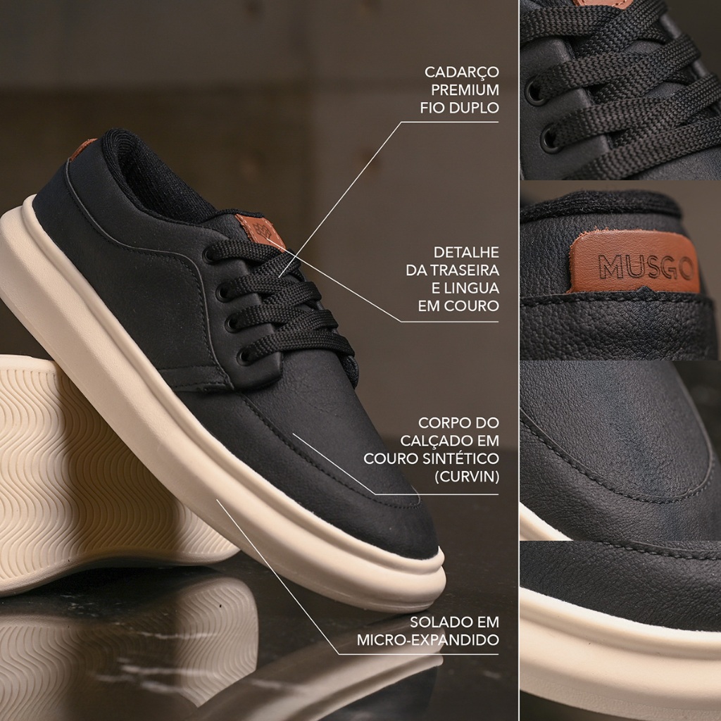 SAPATENIS MASCULINO CASUAL DIA A DIA VERAO em Oferta na Shopee