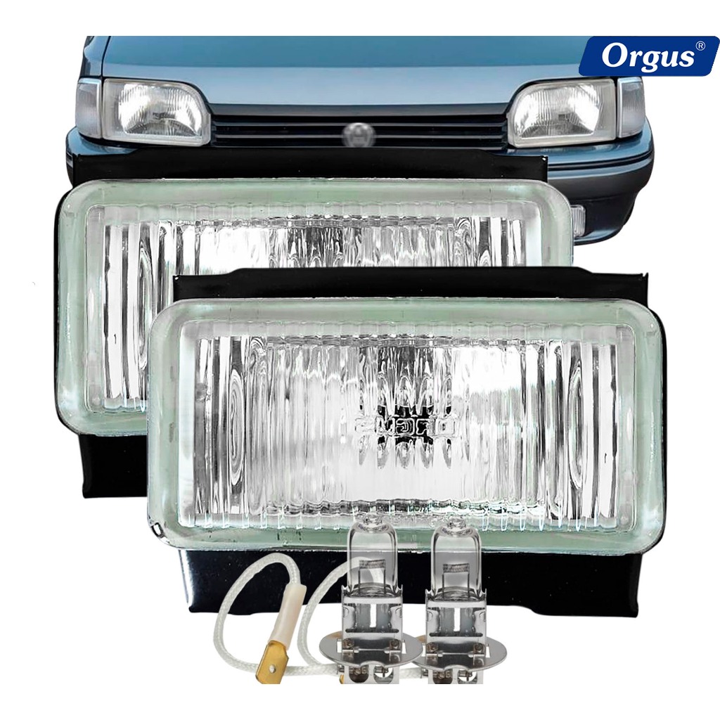Farol Milha Apollo 90 91 92 Escort Verona com Lâmpadas Halógenas