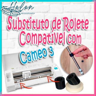 Substituto de Rolete para Eixo da Plotter de Corte Compatível com Cameo 3 e 4 Reparo da Plotter em Oferta na Shopee
