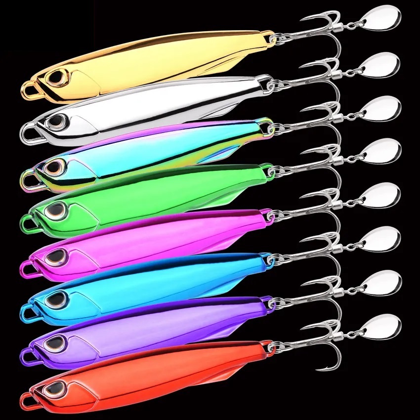 ISCA ARTIFICIAL SLOW JIG/ MICRO JIG JUMPING/ JIG METAL HOLOGRÁFICO - MODELO SARDINHA/ SARDELE -01 UN