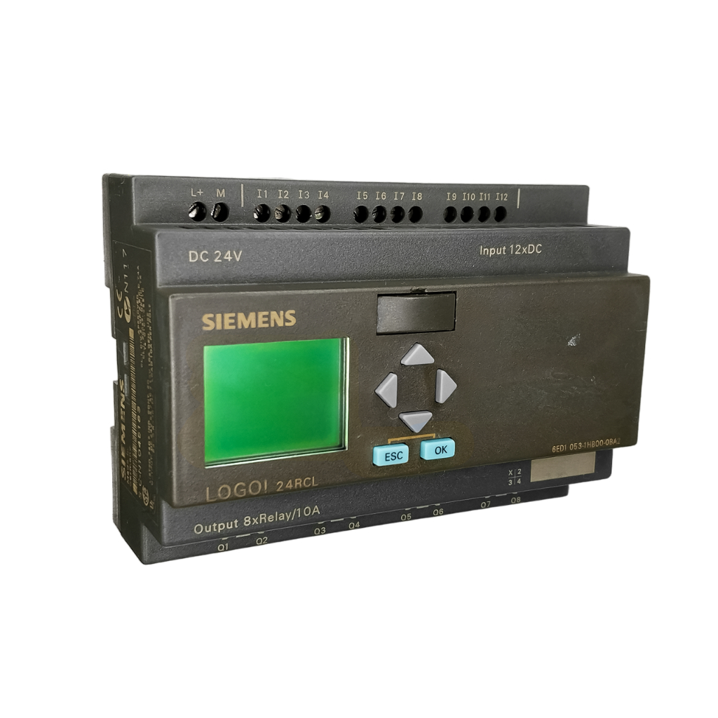 Módulo Siemens Logo! 24RCL 6ED1 053-1HB00-0BA2 12di / 8do
