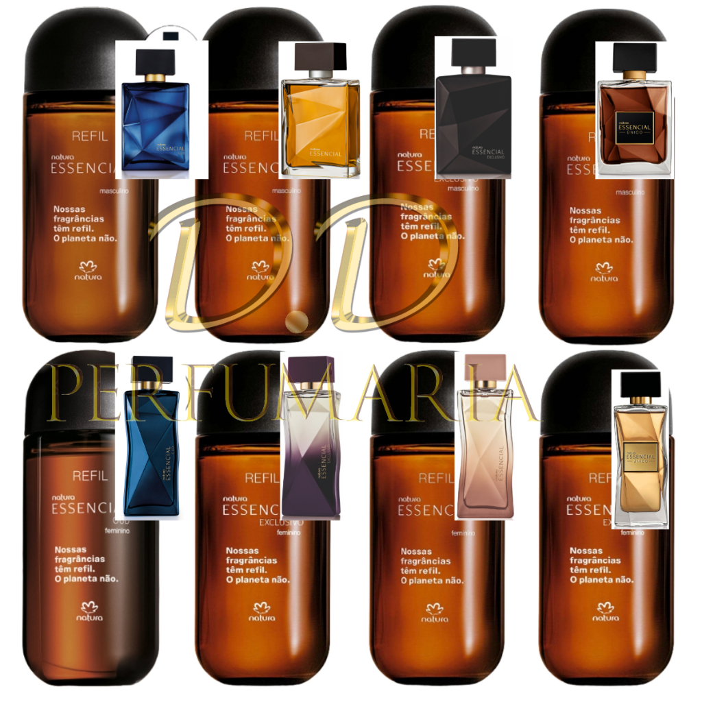 Refil Essencial Masculino ou Feminino Natura 100ml (ORIGINAL E LACRADO!) em Oferta na Shopee