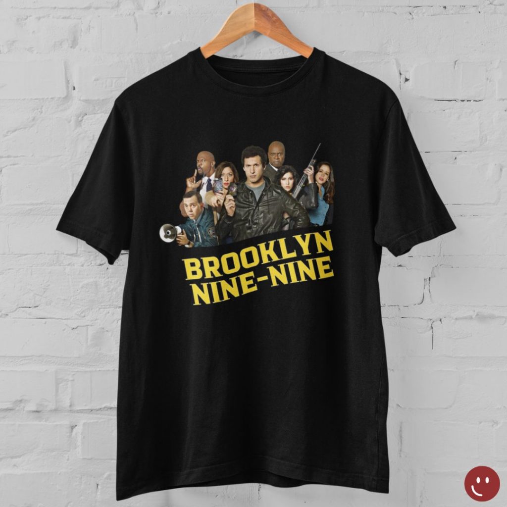 Camiseta Série Brooklyn 99 Nine-Nine Sitcom Seriado Jake Peralta Policia de NY