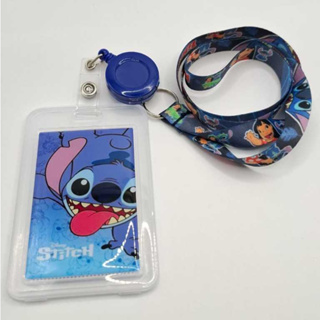 Cordão + Roller Clip + Porta Crachá  Personalizado Stitch & Angel em Oferta na Shopee