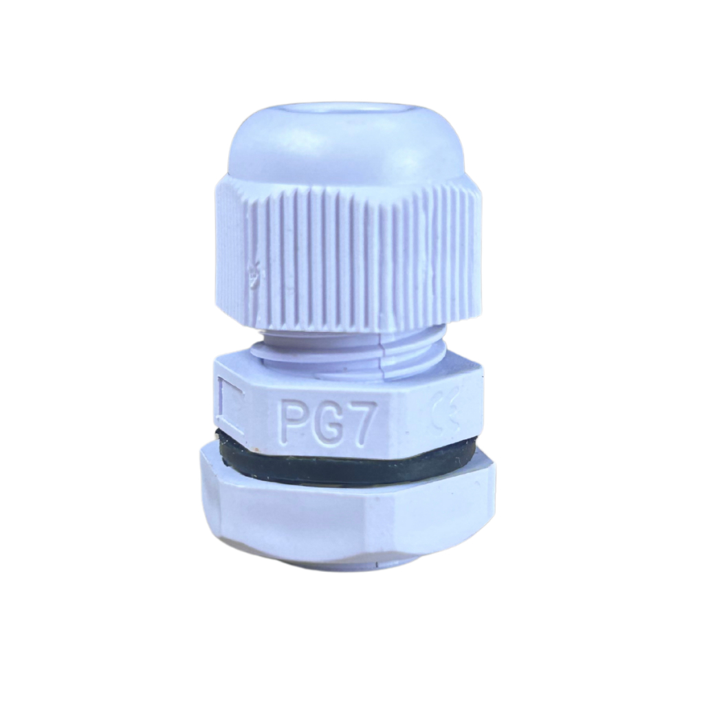 Prensa Cabo Pg7 1/4 Nylon Pa66 Ip68 Cinza - Unidade