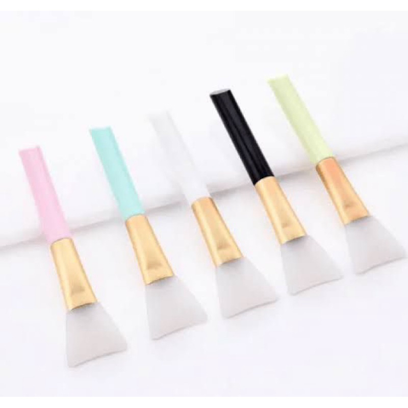 Espátula Silicone Pincel Acessório Aplicar Skin Care Máscara Facial