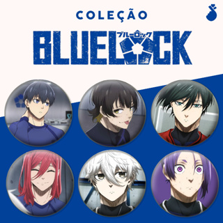 Bottons - Blue Lock (Isagi Bachira Nagi Chigiri Reno) em Oferta na Shopee