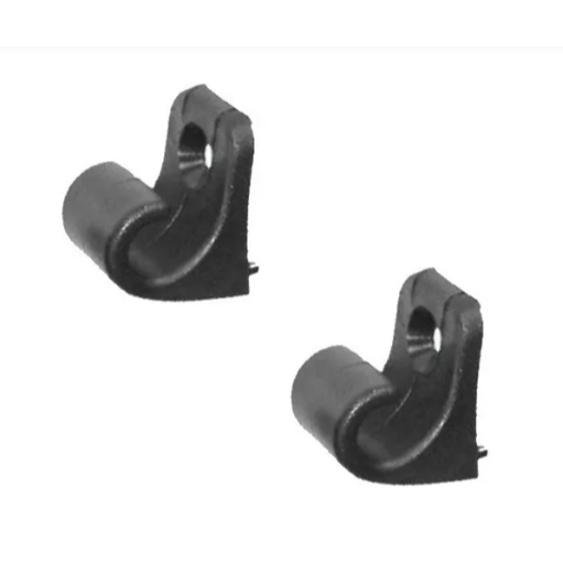 Par (2 unidades) Suporte Quebra-sol - Cor Preto - Ford F1000 e F4000 - 234101