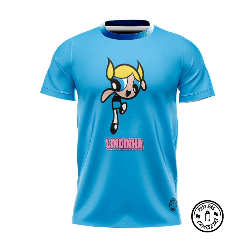 CAMISETA FEMININA T-shirt PODEROSA LINDINHA