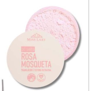 Pó Solto Rosa Mosqueta - Miss Lary em Oferta na Shopee