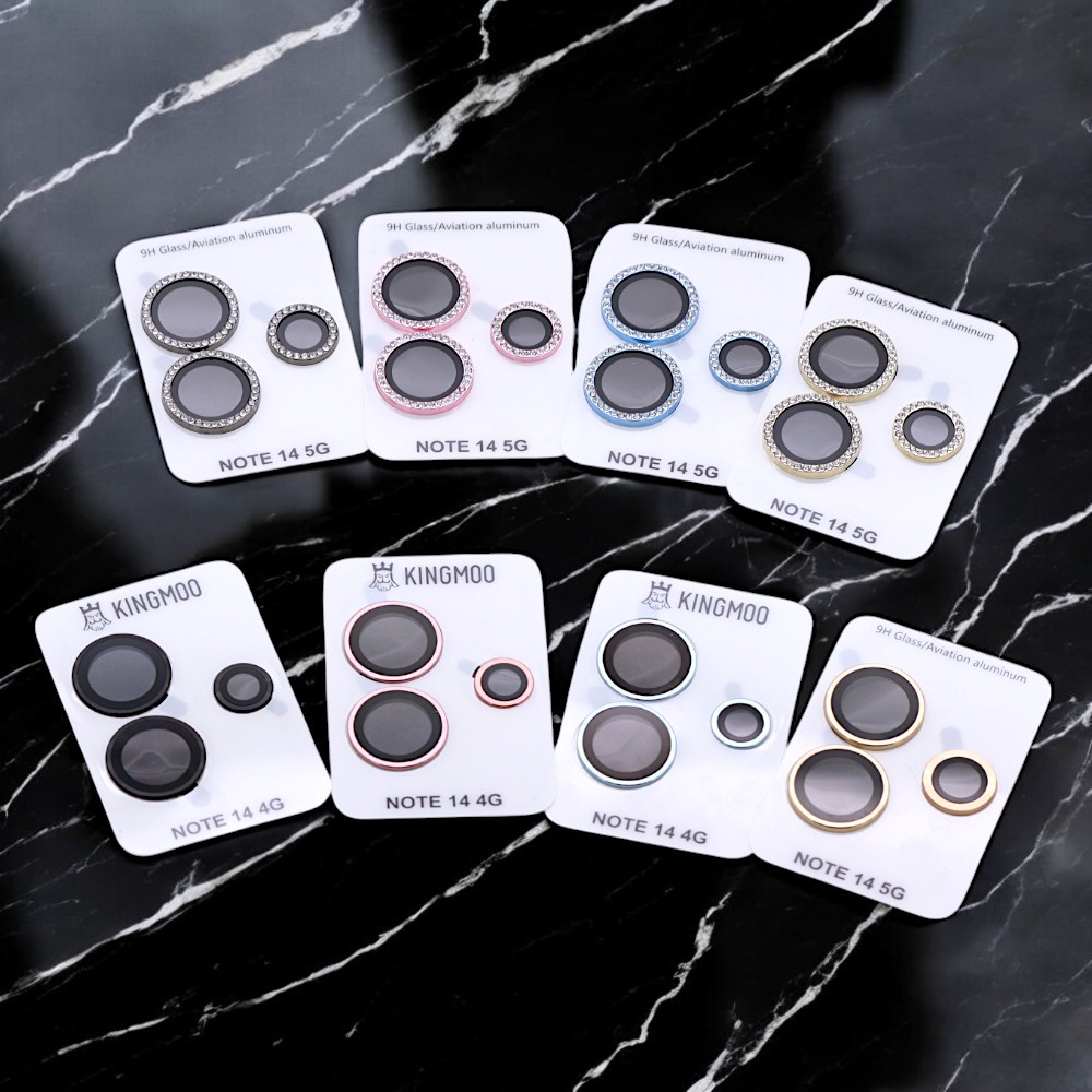 KIT (3 PEÇAS) Película De Câmera Com Brilho e Sem BrilhoPara REDMI NOTE 14 5G/ 4G