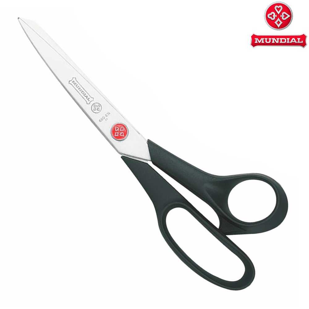 Tesoura P/ Tecido Profissional Mundial Ponto Vermelho 20,32cm em Oferta na Shopee