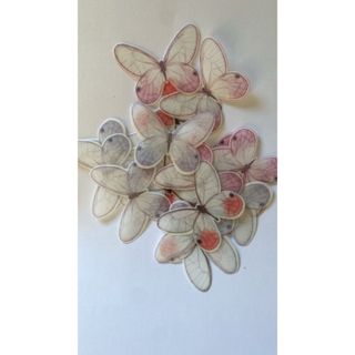 18 ou 24 ou 70 Borboletas Realistas em Papel Arroz Comestível (Veja vídeo explicativo) em Oferta na Shopee