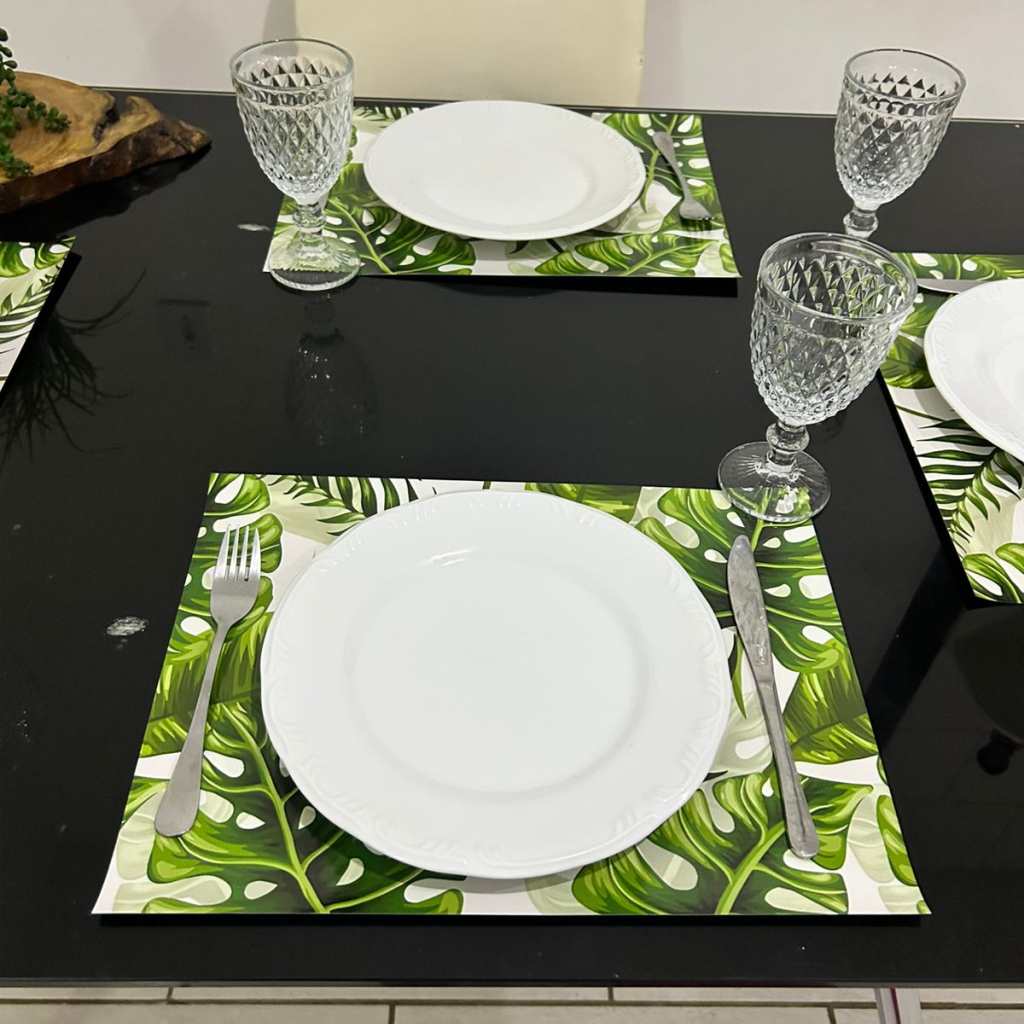 Jogo Americano supla Mesa Posta Souplast Cozinha Mesa de Jantar em Oferta na Shopee