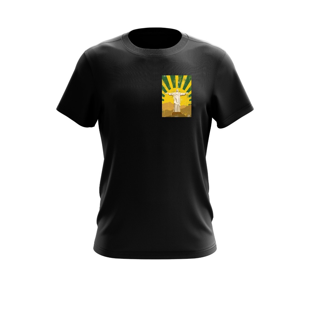 Camiseta estampada cristo redentor camiseta com estampa do cristo rio de janeiro rj masculina feminina